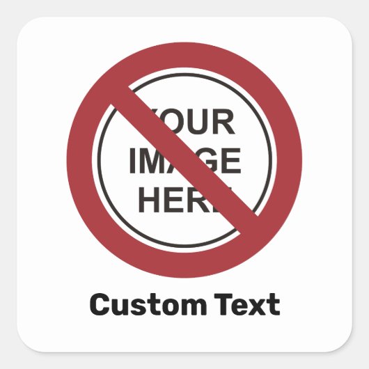 Signieren von Schaltkreisen mit benutzerdefinierte Quadratischer Aufkleber (Vorderseite)