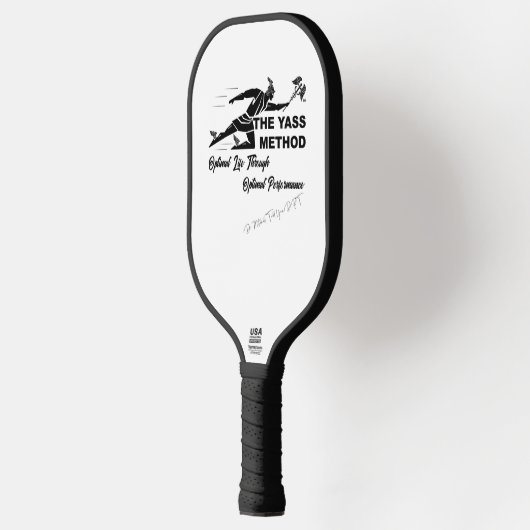 Signierter Pickleball-Racket Pickleball Schläger (Links)