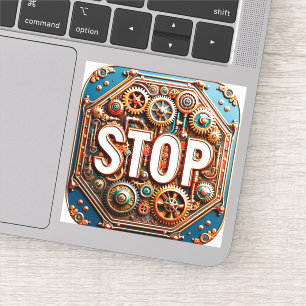 Signierung beenden aufkleber