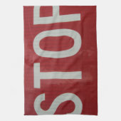 Signierung beenden geschirrtuch (Vertikal)