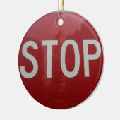 Signierung beenden keramik ornament (Links)