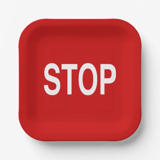 Signierung beenden pappteller (Vorderseite)