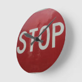 Signierung beenden runde wanduhr (Winkel)