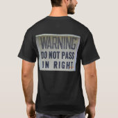 Signierung beenden T-Shirt (Rückseite)