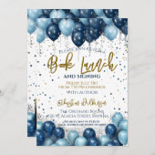 Signierung von Buchvorschlägen - Party Einladung (Vorne/Hinten)