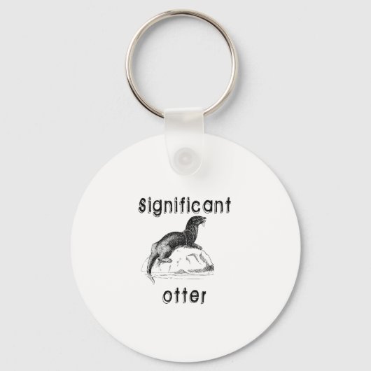 Significant Otter Schlüsselanhänger (Vorderseite)