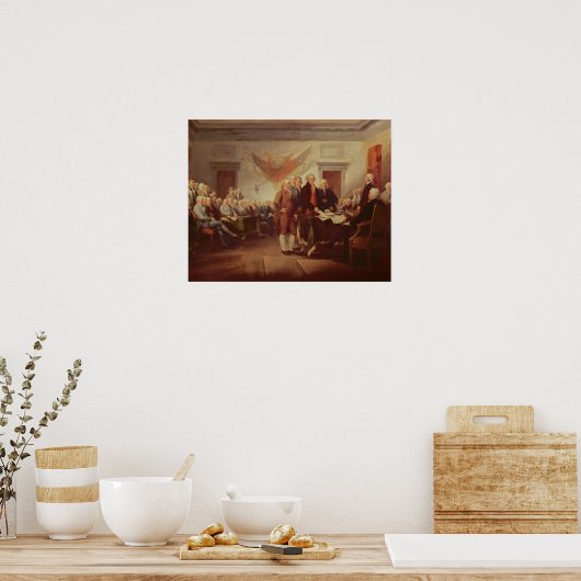 Signing the Declaration of Independence, 4th Poster (Küche)
