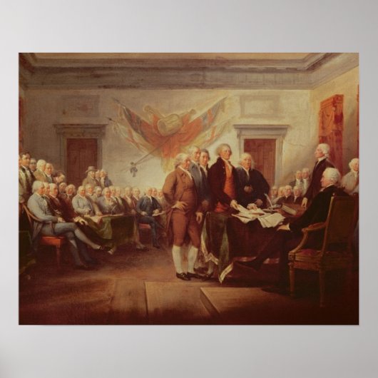 Signing the Declaration of Independence, 4th Poster (Vorne)