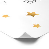 Signo de bienvenida de Póster Moon & Stars Boy Poster (Ecke)