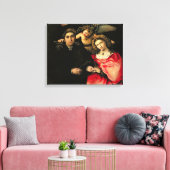 Signor Marsilio Cassotti und seine Ehefrau Faustin Leinwanddruck (Insitu (Wohnzimmer))