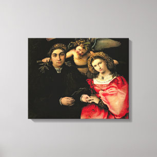 Signor Marsilio Cassotti und seine Ehefrau Faustin Leinwanddruck