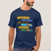 Signs for Airport Challenged Travelers T-Shirt (Vorderseite)