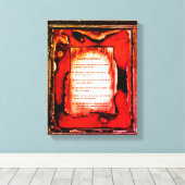 Signs From The Children Leinwanddruck (Insitu (Holzboden))