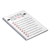 Signs of Being a Crazy Rat Lady Notizblock (Rechte Seite)