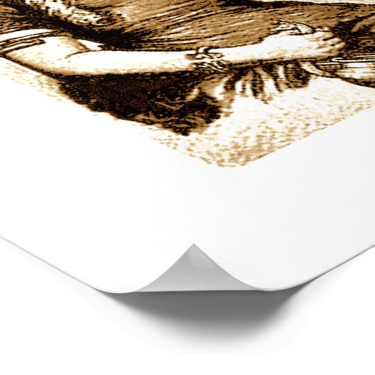 Sigrdrifas Gebet-Poster Poster (Ecke)