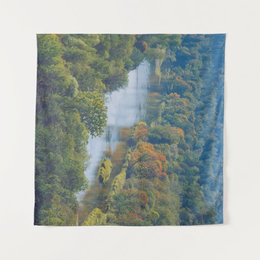 Sigulda Herbst im Tal des Flusses Gauja Wandteppich (Vorderseite (Horizontal))