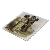 Sih-Chida und Mahchsi-Karehde, Mandan Fliese (Seite)