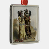 Sih-Chida und Mahchsi-Karehde, Mandan Silbernes Ornament (Rechts)