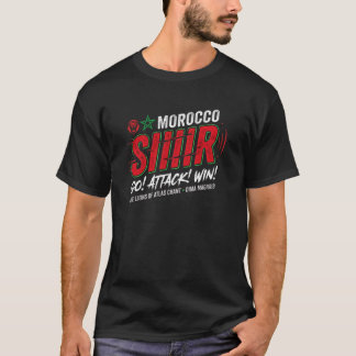 Siiir Marokko Fußballfan - Dima Maghrib Sprechchör T-Shirt