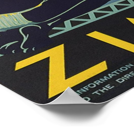 SIIMBABWE POSTER (Ecke)