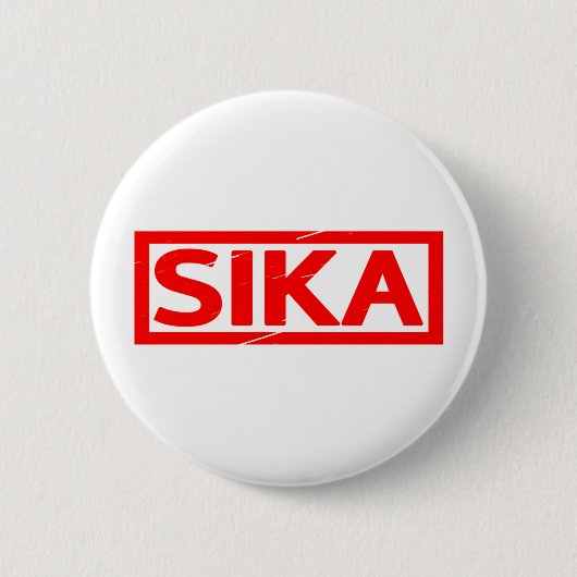 Sika-Briefmarke Button (Vorderseite)