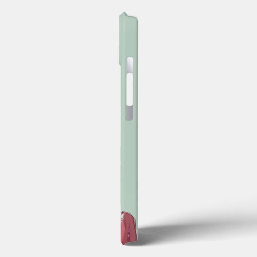 Sika Deer und Kaninchen im Schnee Case-Mate iPhone Hülle (Rückseite / Links)