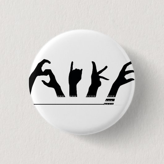SiKE Knopf (klein) Button (Vorderseite)