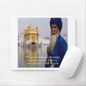 Sikh Aktien/Karma Proverb Mousepad (Mit Mouse)