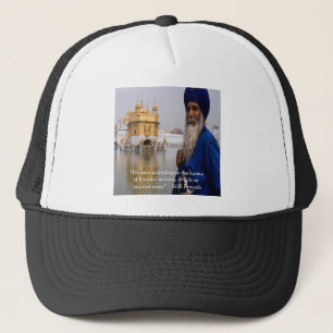 Sikh Aktien/Karma Proverb Truckerkappe