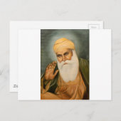 Sikh Art/Symbol Postkarte (Vorne/Hinten)