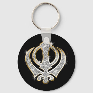 Sikh Art/ Symbol Schlüsselanhänger