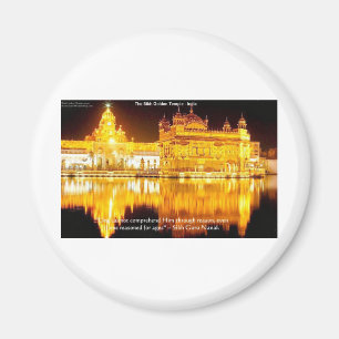 Sikh der Goldene Tempel in Indien Geschenke und T- Magnet