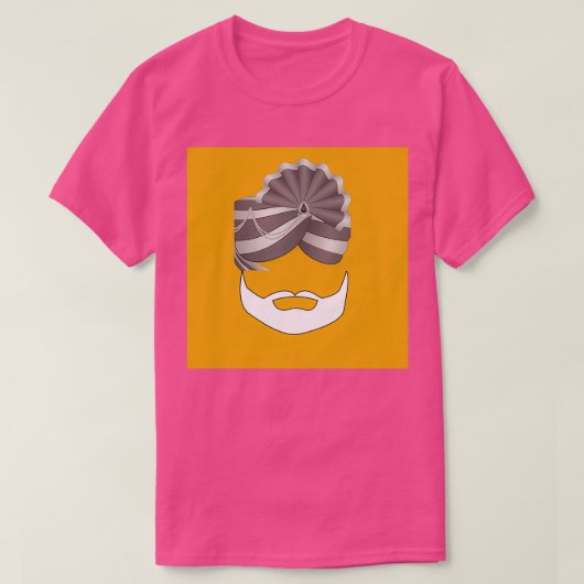 Sikh Design T-Shirt (Design vorne)