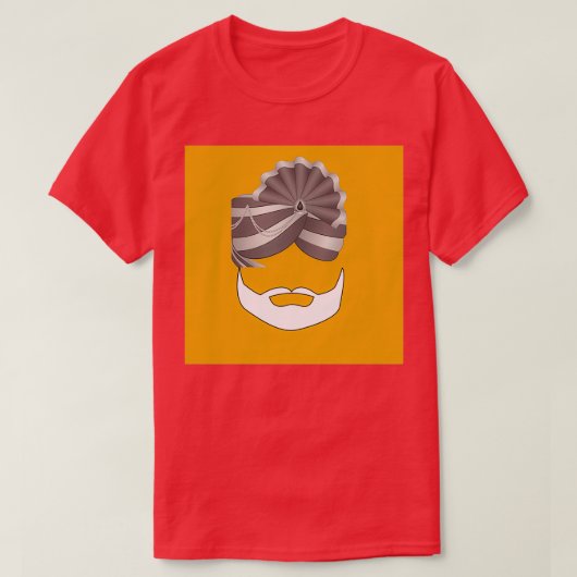 Sikh-Entwurf 1 T-Shirt (Design vorne)