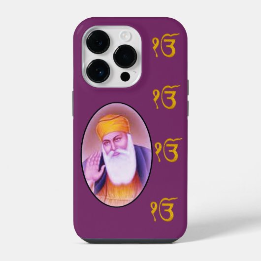 Sikh Guru Nanak Dev Iphone Hülle (Rückseite)