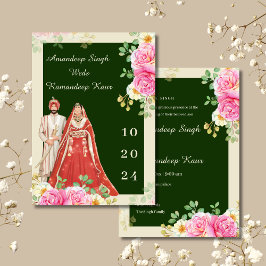 Sikh Hochzeit Einladung Punjabi Hochzeit einladen