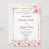 Sikh Hochzeit Einladung Punjabi Hochzeit Einladung (Rückseite)