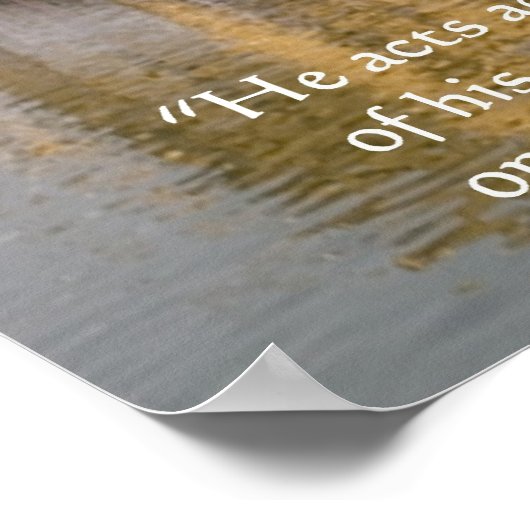 Sikh Karma/Actions Proverb Poster (Ecke)