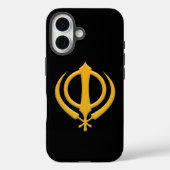 Sikh Khanda Case-Mate iPhone Hülle (Rückseite)