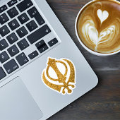 Sikh Khanda "Fearless & Free" Aufkleber