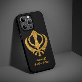 Sikh Khanda "Fearless & Free" Case-Mate iPhone Hülle