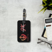 Sikh Khanda "Fearless & Free" Gepäckanhänger