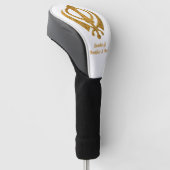 Sikh Khanda "Fearless & Free" Golf Headcover (angewinkelt)