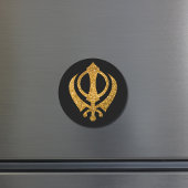 Sikh Khanda "Fearless & Free" Magnet
