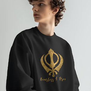 Sikh Khanda "Fearless & Free" Sweatshirt