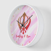 Sikh Khanda "Fearless & Free" Uhr (Winkel)