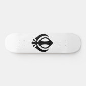 Sikh Khanda Skateboard (Horizontal)
