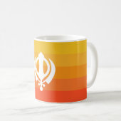 Sikh Khanda Symbol Cha Tasse (VorderseiteRechts)