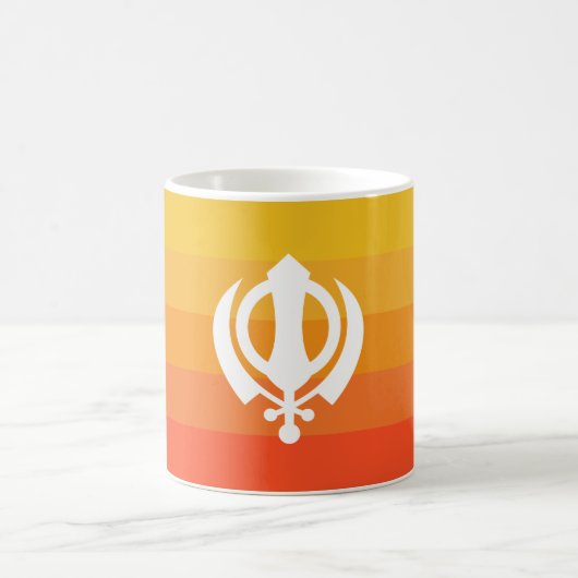 Sikh Khanda Symbol Cha Tasse (Mittel)