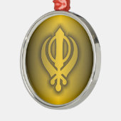 Sikh Silbernes Ornament (Links)